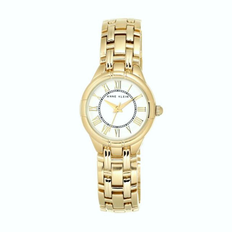 Anne Klein Goldtone Round Watch - 10-2014WTGB - Click Image to Close